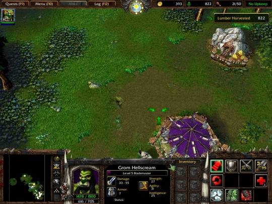 Скриншот из игры Warcraft 3: Reign of Chaos под номером 33