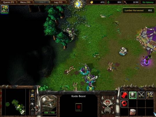 Скриншот из игры Warcraft 3: Reign of Chaos под номером 35