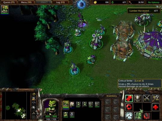 Скриншот из игры Warcraft 3: Reign of Chaos под номером 43