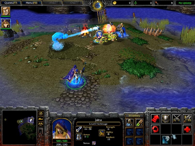 Скриншот из игры Warcraft 3: Reign of Chaos под номером 44