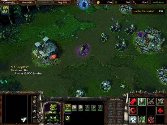 Скриншот из игры Warcraft 3: Reign of Chaos под номером 9