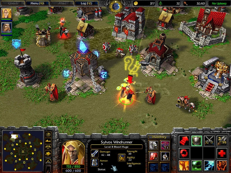 Скриншот из игры Warcraft 3: The Frozen Throne под номером 1