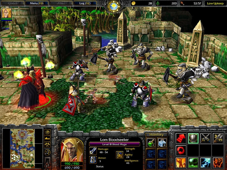Скриншот из игры Warcraft 3: The Frozen Throne под номером 15
