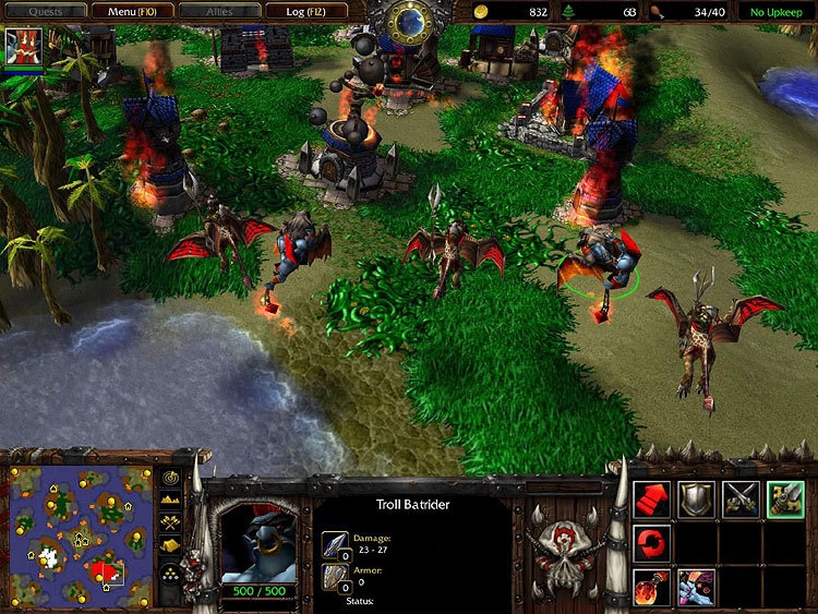Скриншот из игры Warcraft 3: The Frozen Throne под номером 2