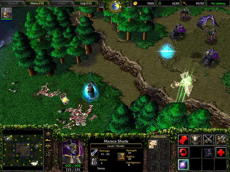 Скриншот из игры Warcraft 3: The Frozen Throne под номером 22