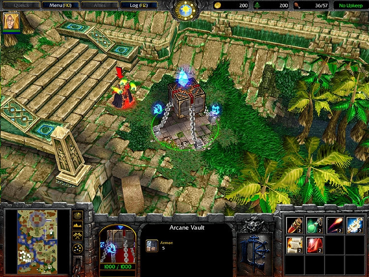 Скриншот из игры Warcraft 3: The Frozen Throne под номером 23