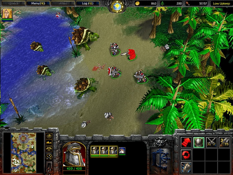 Скриншот из игры Warcraft 3: The Frozen Throne под номером 24