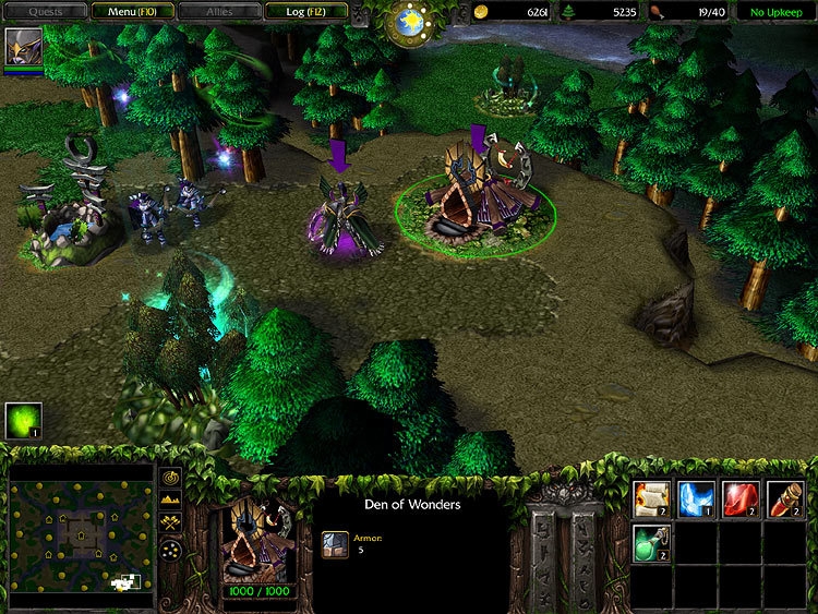 Скриншот из игры Warcraft 3: The Frozen Throne под номером 36