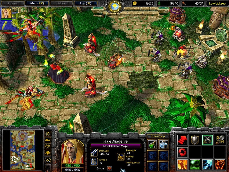 Скриншот из игры Warcraft 3: The Frozen Throne под номером 4