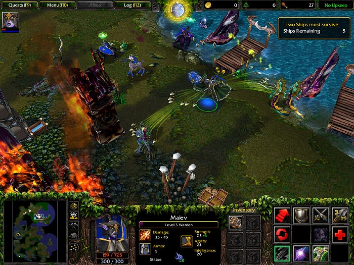 Скриншот из игры Warcraft 3: The Frozen Throne под номером 44