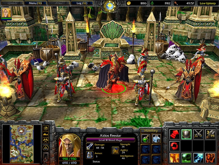 Скриншот из игры Warcraft 3: The Frozen Throne под номером 5