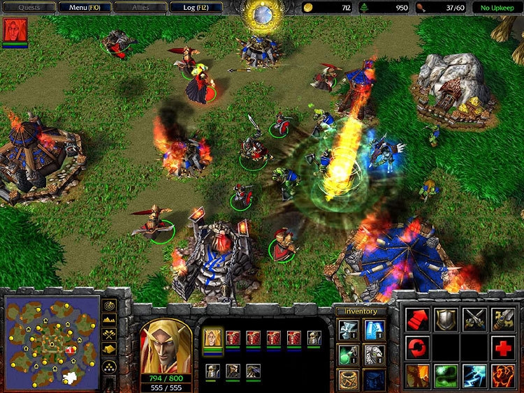 Скриншот из игры Warcraft 3: The Frozen Throne под номером 7