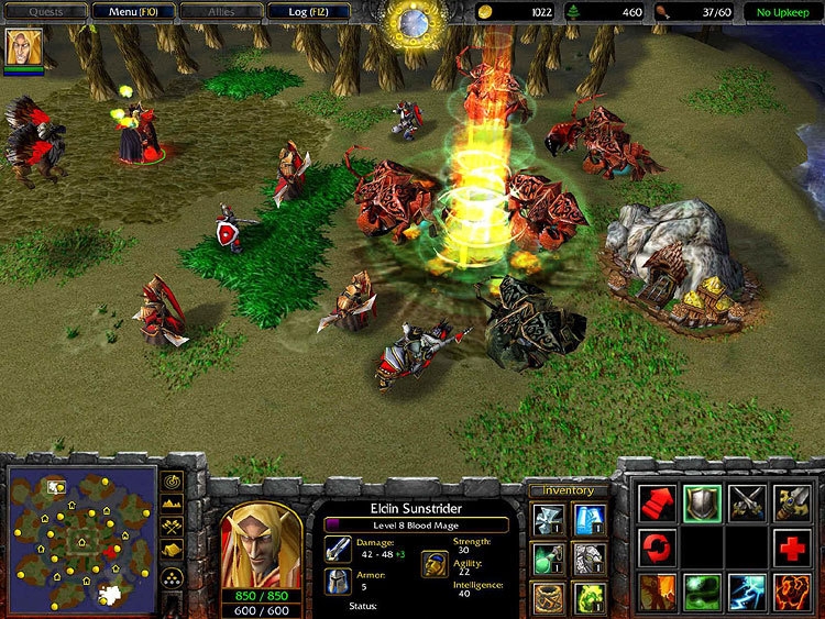 Скриншот из игры Warcraft 3: The Frozen Throne под номером 9