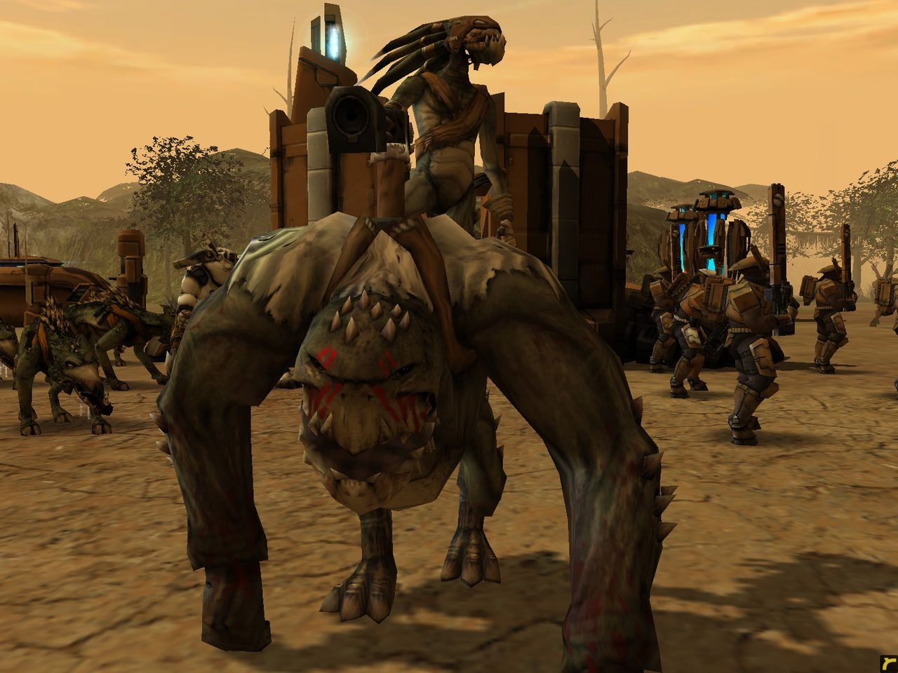 Скриншот из игры Warhammer 40.000: Dawn of War - Dark Crusade под номером 12