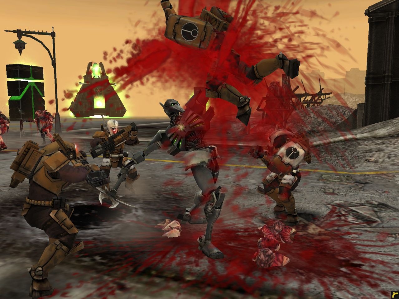 Скриншот из игры Warhammer 40.000: Dawn of War - Dark Crusade под номером 15