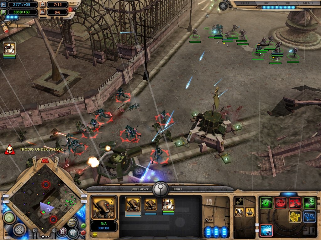 Скриншот из игры Warhammer 40.000: Dawn of War - Dark Crusade под номером 17