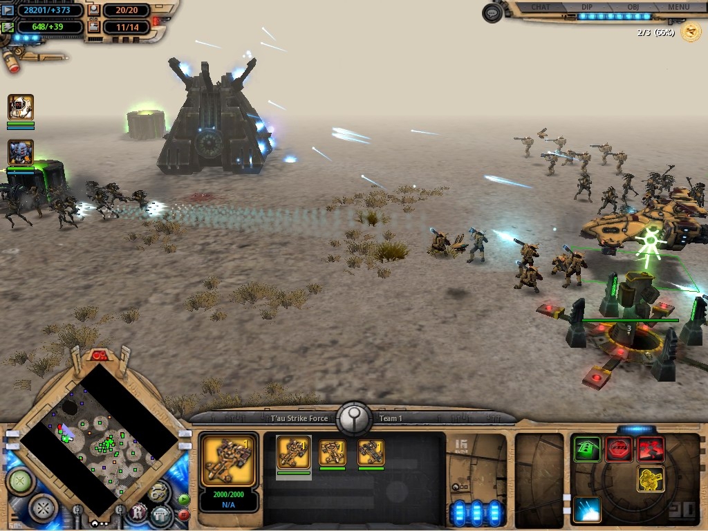 Скриншот из игры Warhammer 40.000: Dawn of War - Dark Crusade под номером 18