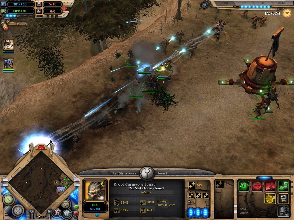 Скриншот из игры Warhammer 40.000: Dawn of War - Dark Crusade под номером 20