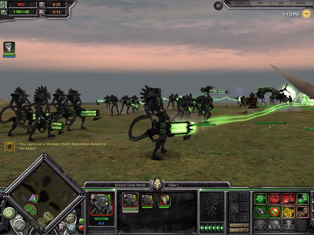 Скриншот из игры Warhammer 40.000: Dawn of War - Dark Crusade под номером 21