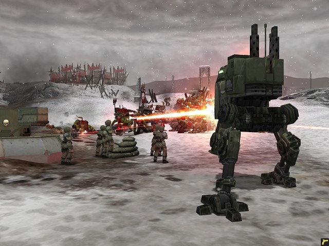 Скриншот из игры Warhammer 40.000: Dawn of War - Dark Crusade под номером 9
