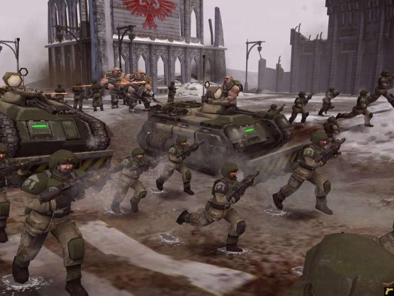 Скриншот из игры Warhammer 40.000: Dawn of War - Winter Assault под номером 11