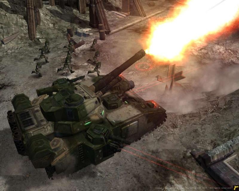 Скриншот из игры Warhammer 40.000: Dawn of War - Winter Assault под номером 13