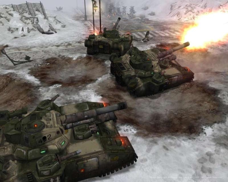 Скриншот из игры Warhammer 40.000: Dawn of War - Winter Assault под номером 15