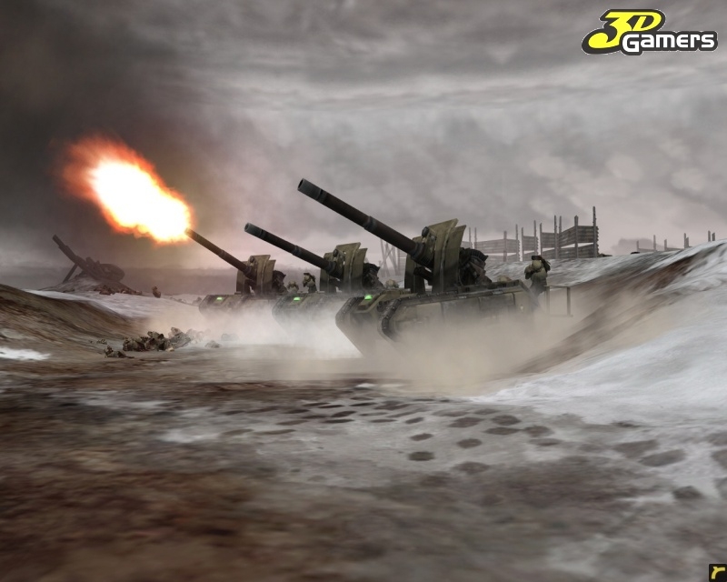 Скриншот из игры Warhammer 40.000: Dawn of War - Winter Assault под номером 16