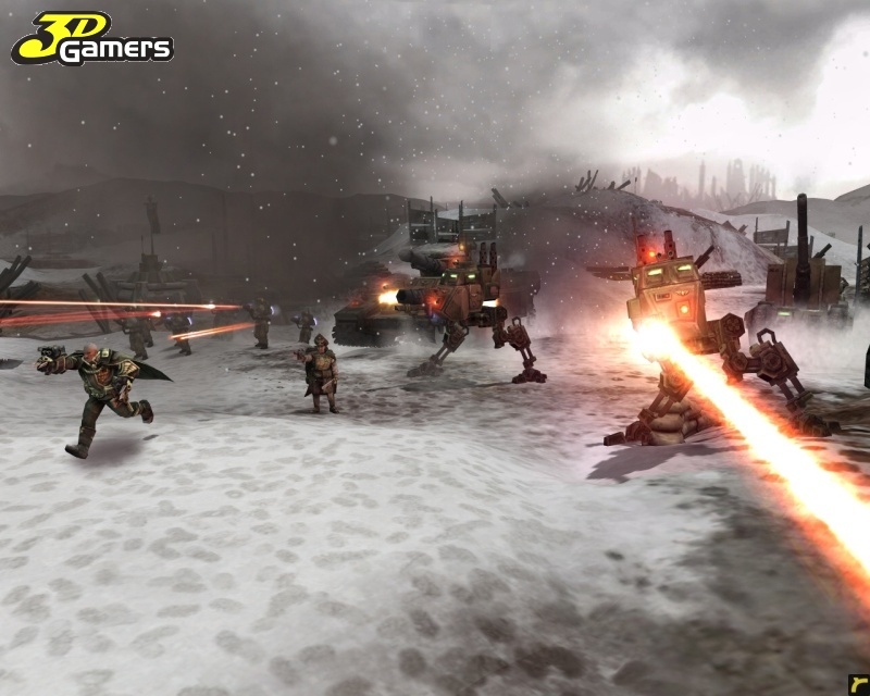 Скриншот из игры Warhammer 40.000: Dawn of War - Winter Assault под номером 18
