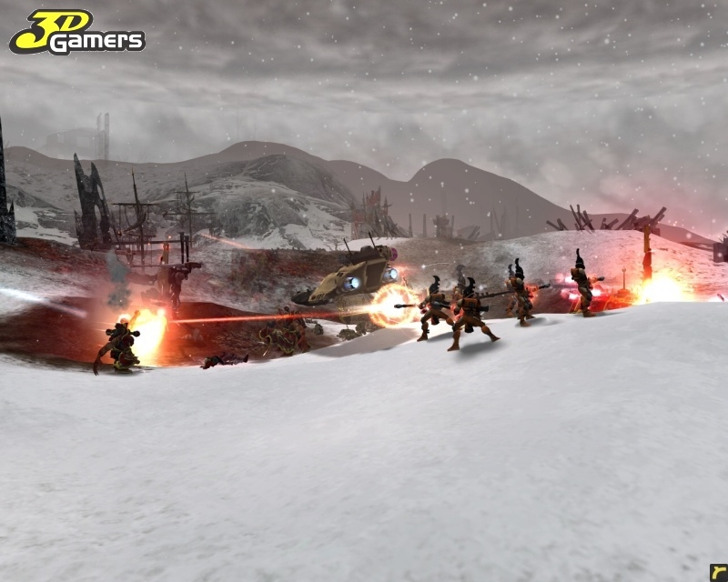 Скриншот из игры Warhammer 40.000: Dawn of War - Winter Assault под номером 19