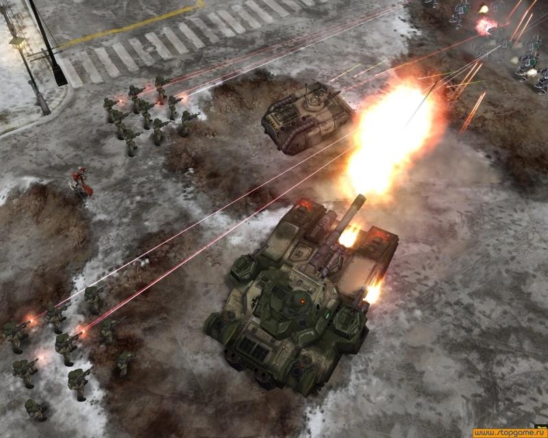 Скриншот из игры Warhammer 40.000: Dawn of War - Winter Assault под номером 25