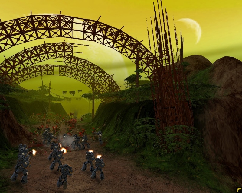 Скриншот из игры Warhammer 40.000: Dawn of War под номером 25