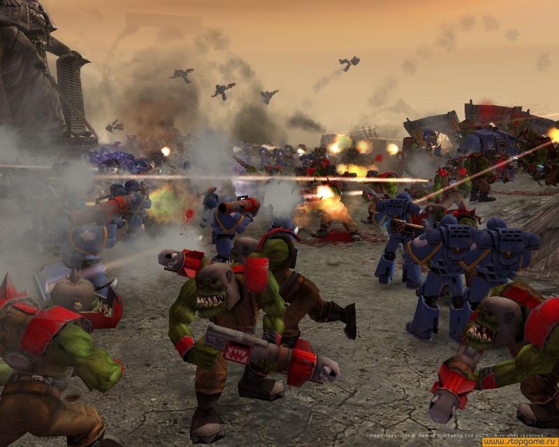 Скриншот из игры Warhammer 40.000: Dawn of War под номером 9