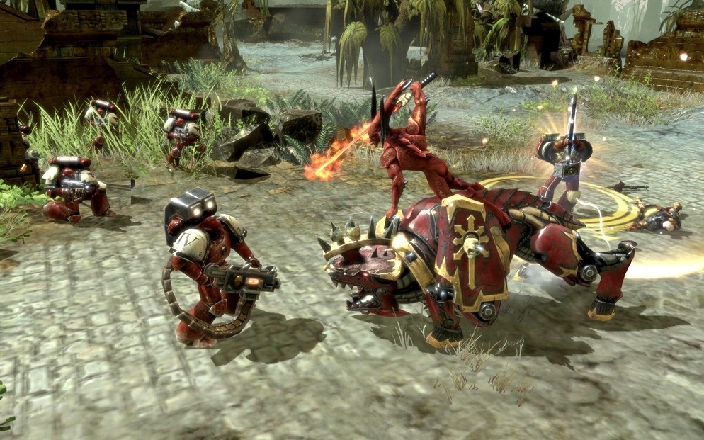 Скриншот из игры Warhammer 40.000: Dawn of War II - Chaos Rising под номером 2