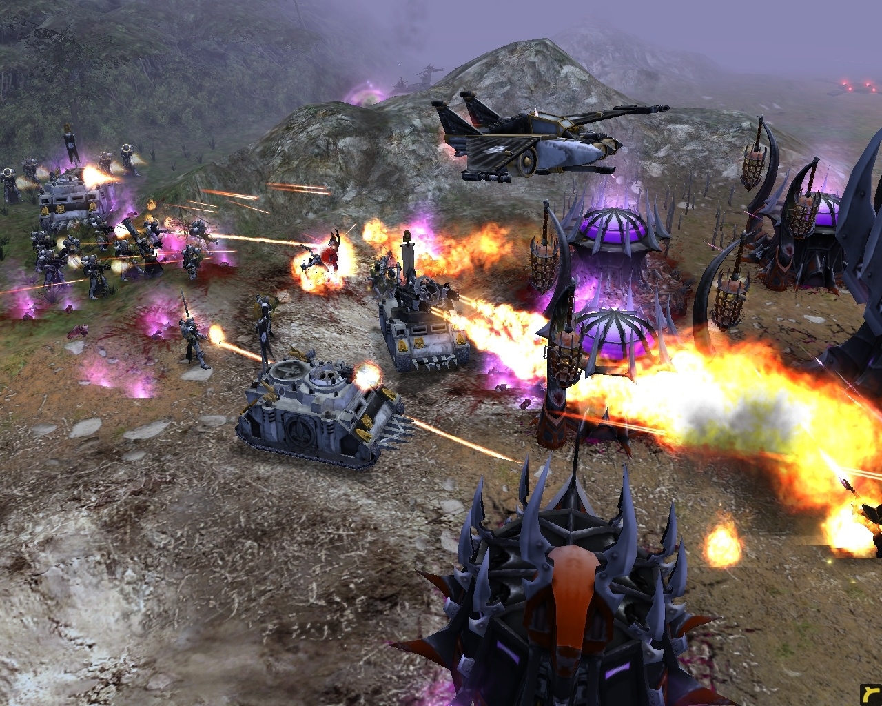 Скриншот из игры Warhammer 40.000: Dawn of War - Soulstorm под номером 13