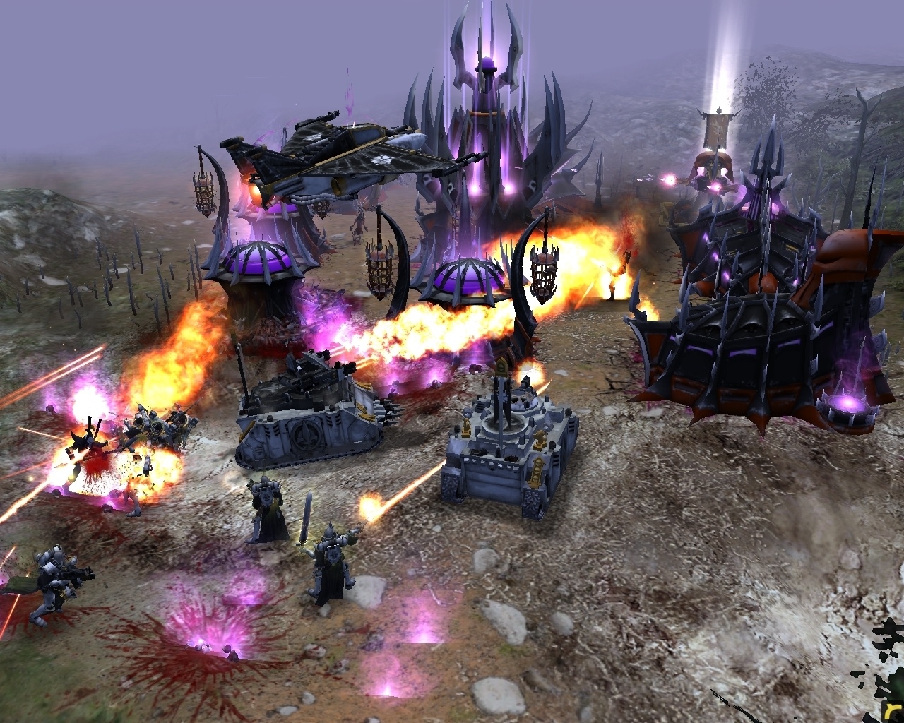 Скриншот из игры Warhammer 40.000: Dawn of War - Soulstorm под номером 17