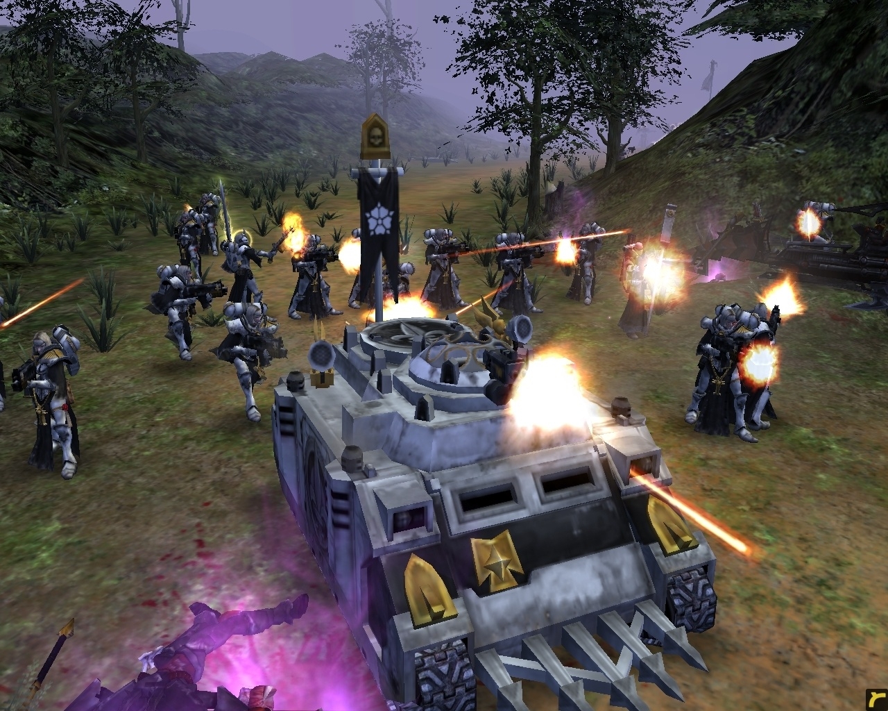 Скриншот из игры Warhammer 40.000: Dawn of War - Soulstorm под номером 18