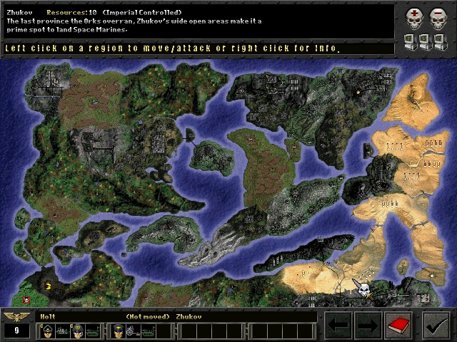 Скриншот из игры Warhammer 40.000: Final Liberation под номером 2