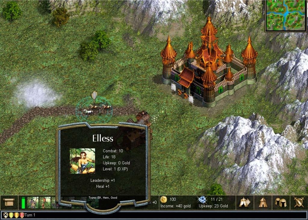 Скриншот из игры Warlords 4: Heroes of Etheria под номером 3