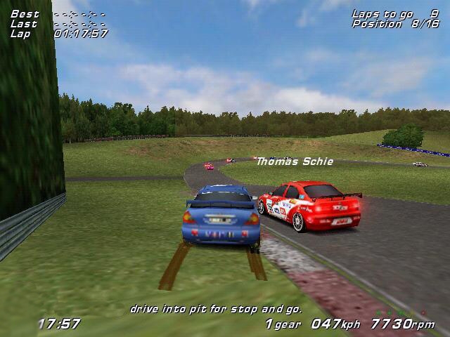 Скриншот из игры Swedish Touring Car Championship под номером 3