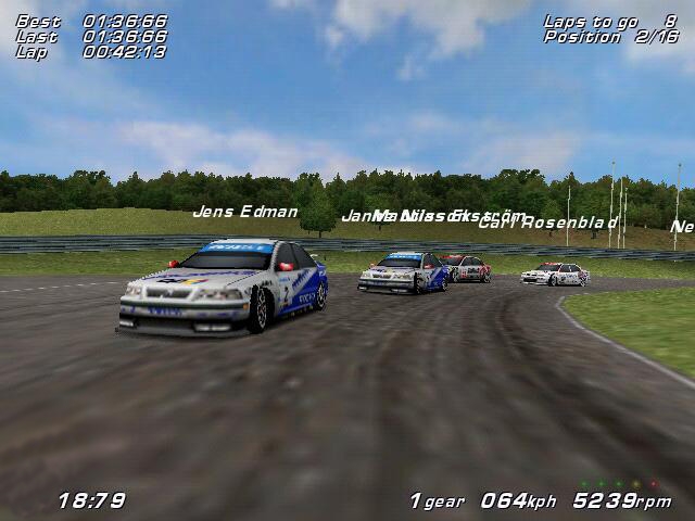 Скриншот из игры Swedish Touring Car Championship под номером 5