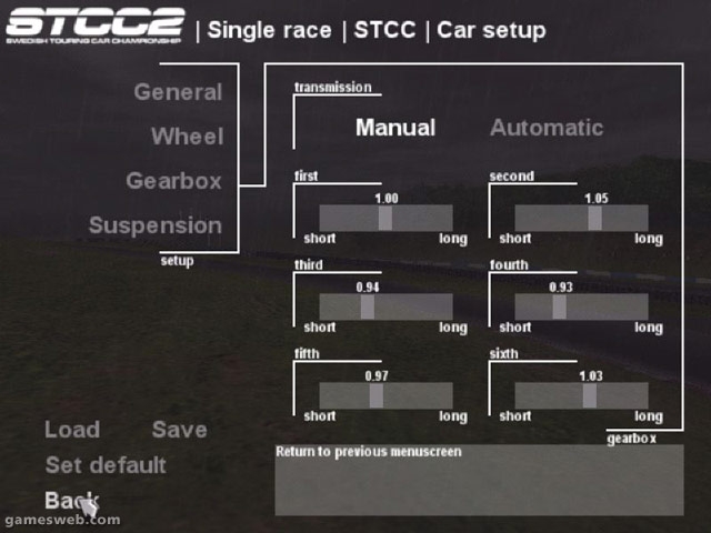Скриншот из игры Swedish Touring Car Championship 2 под номером 19