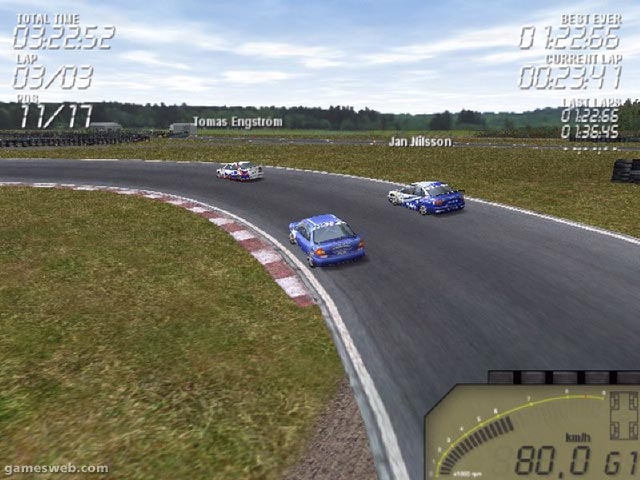 Скриншот из игры Swedish Touring Car Championship 2 под номером 20