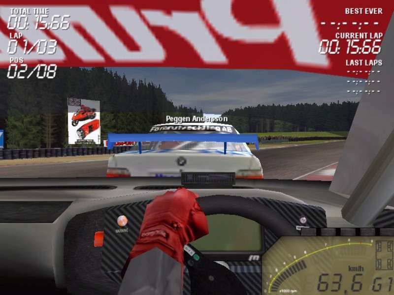 Скриншот из игры Swedish Touring Car Championship 2 под номером 6