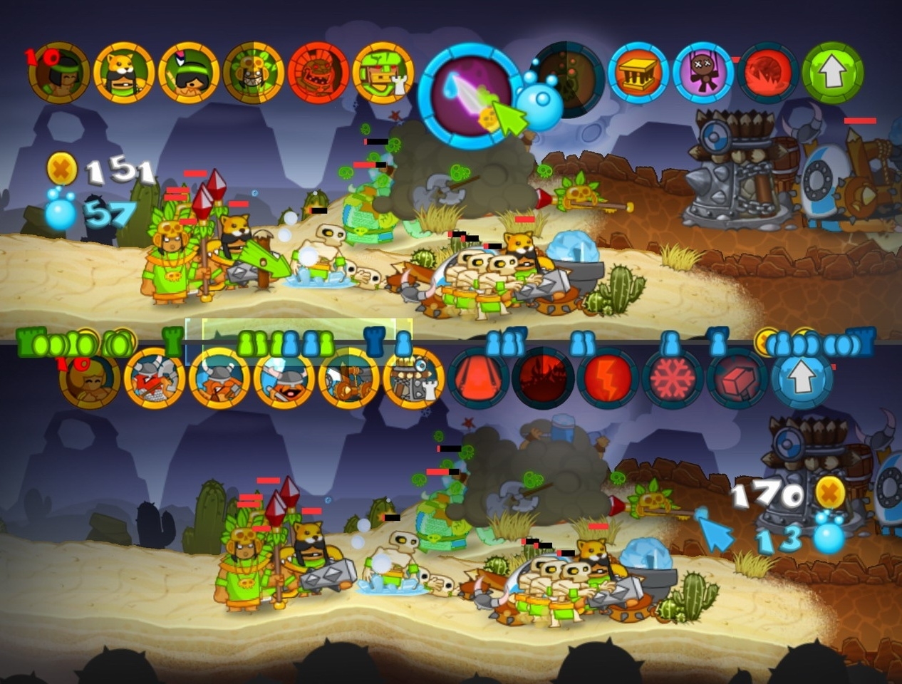 Скриншот из игры Swords & Soldiers под номером 60