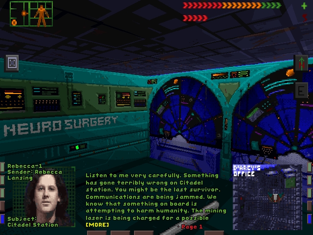 Скриншот из игры System Shock под номером 9