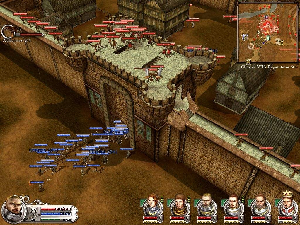 Скриншот из игры Wars and Warriors: Joan of Arc под номером 1