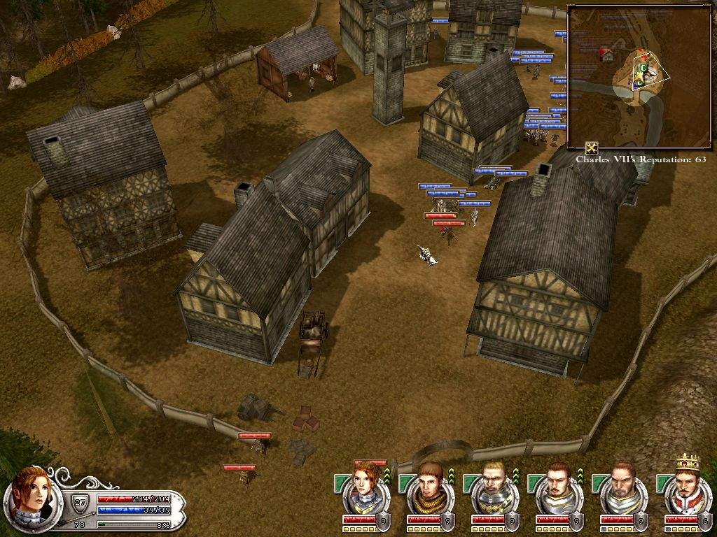 Скриншот из игры Wars and Warriors: Joan of Arc под номером 2