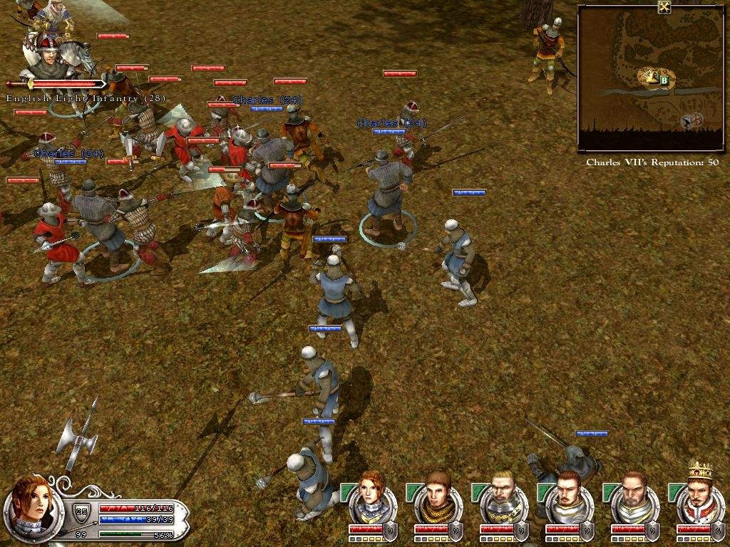 Скриншот из игры Wars and Warriors: Joan of Arc под номером 3