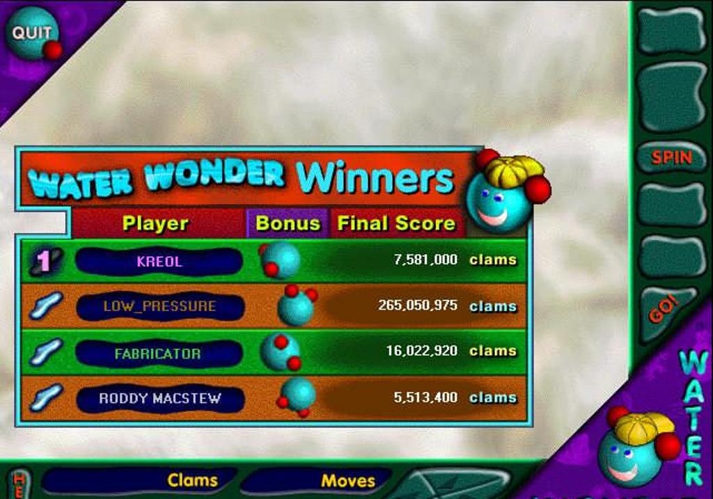 Скриншот из игры Water Wonder под номером 12